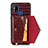 Funda Lujo Cuero Carcasa S01D para Samsung Galaxy M31 Prime Edition