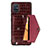 Funda Lujo Cuero Carcasa S01D para Samsung Galaxy M40S