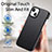 Funda Lujo Cuero Carcasa S04D para Apple iPhone 14 Plus