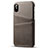 Funda Lujo Cuero Carcasa S06 para Apple iPhone X