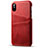 Funda Lujo Cuero Carcasa S06 para Apple iPhone X