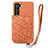 Funda Lujo Cuero Carcasa S08D para Samsung Galaxy S21 FE 5G