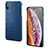 Funda Lujo Cuero Carcasa S12 para Apple iPhone X