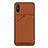 Funda Lujo Cuero Carcasa Y01B para Xiaomi Redmi 9A