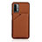 Funda Lujo Cuero Carcasa Y01B para Xiaomi Redmi Note 9 4G