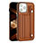 Funda Lujo Cuero Carcasa Y02B para Apple iPhone 13 Pro