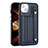 Funda Lujo Cuero Carcasa Y02B para Apple iPhone 15 Plus