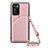 Funda Lujo Cuero Carcasa Y02B para Oppo Reno6 Pro 5G India