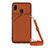 Funda Lujo Cuero Carcasa Y02B para Samsung Galaxy M10S