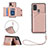 Funda Lujo Cuero Carcasa Y03B para Samsung Galaxy A21s