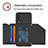 Funda Lujo Cuero Carcasa Y03B para Samsung Galaxy A70S