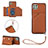 Funda Lujo Cuero Carcasa Y03B para Samsung Galaxy F42 5G