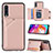 Funda Lujo Cuero Carcasa Y04B para Samsung Galaxy A70S