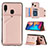 Funda Lujo Cuero Carcasa Y04B para Samsung Galaxy M10S