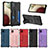 Funda Lujo Cuero Carcasa Y04B para Samsung Galaxy M12