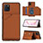 Funda Lujo Cuero Carcasa Y04B para Samsung Galaxy M60s