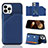 Funda Lujo Cuero Carcasa Y05B para Apple iPhone 14 Pro Max