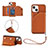 Funda Lujo Cuero Carcasa Y06B para Apple iPhone 13