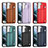 Funda Lujo Cuero Carcasa YB1 para Samsung Galaxy S21 FE 5G