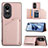 Funda Lujo Cuero Carcasa YB2 para Oppo Reno10 5G