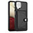 Funda Lujo Cuero Carcasa YB2 para Samsung Galaxy M12