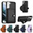 Funda Lujo Cuero Carcasa YB2 para Samsung Galaxy S21 FE 5G