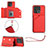 Funda Lujo Cuero Carcasa YB2 para Xiaomi Redmi 10 Power
