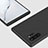 Funda Lujo Fibra de Carbon Carcasa Twill para Samsung Galaxy Note 10 Plus Negro