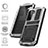 Funda Lujo Marco de Aluminio Carcasa 360 Grados para Samsung Galaxy S23 5G