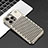 Funda Lujo Marco de Aluminio Carcasa 360 Grados QC3 para Apple iPhone 15 Pro