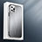 Funda Lujo Marco de Aluminio Carcasa M01 para Apple iPhone 13 Pro