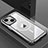 Funda Lujo Marco de Aluminio y Silicona Carcasa Bumper con Mag-Safe Magnetic QC1 para Apple iPhone 14