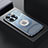 Funda Lujo Marco de Aluminio y Silicona Carcasa Bumper con Mag-Safe Magnetic TX1 para Apple iPhone 14 Pro