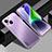 Funda Lujo Marco de Aluminio y Silicona Carcasa Bumper JL1 para Apple iPhone 14