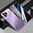 Funda Lujo Marco de Aluminio y Silicona Carcasa Bumper JL1 para Apple iPhone 14 Pro