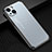 Funda Lujo Marco de Aluminio y Silicona Carcasa Bumper JL2 para Apple iPhone 15 Plus