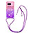 Funda Silicona Carcasa Goma Bling-Bling con Acollador Cordon Lanyard S01 para Google Pixel 8 5G