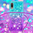 Funda Silicona Carcasa Goma Bling-Bling con Acollador Cordon Lanyard S01 para Samsung Galaxy M02