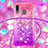 Funda Silicona Carcasa Goma Bling-Bling con Acollador Cordon Lanyard S01 para Samsung Galaxy M10S