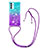 Funda Silicona Carcasa Goma Bling-Bling con Acollador Cordon Lanyard S01 para Samsung Galaxy S23 FE 5G