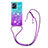 Funda Silicona Carcasa Goma Bling-Bling con Acollador Cordon Lanyard S01 para Xiaomi Poco X5 5G