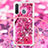 Funda Silicona Carcasa Goma Bling-Bling con Acollador Cordon Lanyard S02 para Samsung Galaxy A21 European