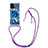 Funda Silicona Carcasa Goma Bling-Bling con Acollador Cordon Lanyard S02 para Samsung Galaxy M80S