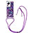 Funda Silicona Carcasa Goma Bling-Bling con Acollador Cordon Lanyard S02 para Xiaomi Civi 2 5G