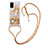 Funda Silicona Carcasa Goma Bling-Bling con Acollador Cordon Lanyard S03 para Samsung Galaxy S20