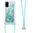 Funda Silicona Carcasa Goma Bling-Bling con Acollador Cordon Lanyard S03 para Samsung Galaxy S20