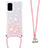 Funda Silicona Carcasa Goma Bling-Bling con Acollador Cordon Lanyard S03 para Samsung Galaxy S20 5G