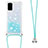 Funda Silicona Carcasa Goma Bling-Bling con Acollador Cordon Lanyard S03 para Samsung Galaxy S20 5G