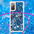 Funda Silicona Carcasa Goma Bling-Bling con Acollador Cordon Lanyard S03 para Samsung Galaxy S20 FE 4G