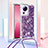 Funda Silicona Carcasa Goma Bling-Bling con Acollador Cordon Lanyard S03 para Xiaomi Civi 2 5G